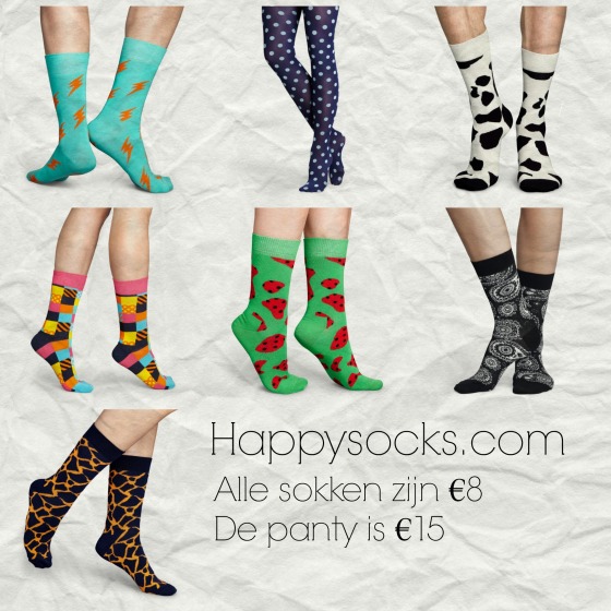Happy socks collage